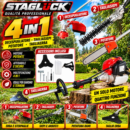 Decespugliatore scoppio in - 4,
